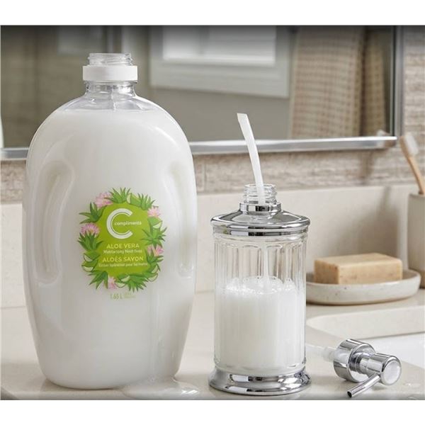 Compliments Aloe Vera Hand Soap Refill Duo