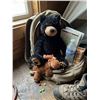 Image 1 : Black Bear Plush and Moose Candy Tube