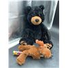 Image 2 : Black Bear Plush and Moose Candy Tube