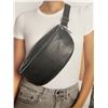 Image 1 : SIRIANO Genuine Leather Sling Bag Black