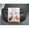 Image 2 : SIRIANO Genuine Leather Sling Bag Black