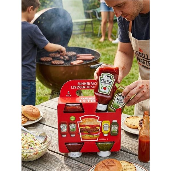 Heinz Summer Pack 4 Bottle Set