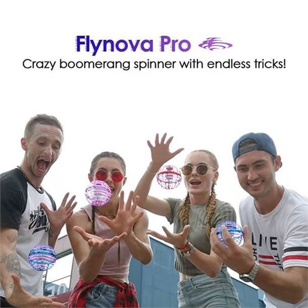 Flynova Pro Flying Spinner with RGB Lights