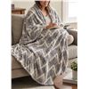Image 1 : French Connection Plush Throw Blanket