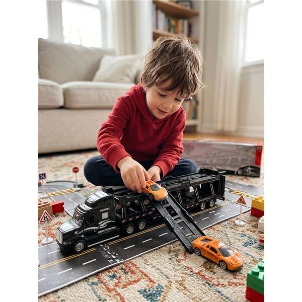 WGT Car Alloy Toy Truck and Cars Set