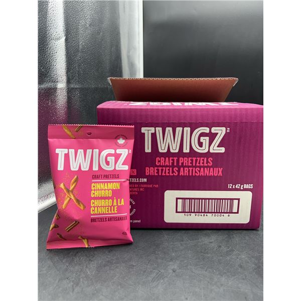 TWIGZ Cinnamon Churro Pretzels 12-Pack