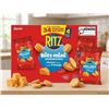 Image 1 : Ritz Bits Mini Cheese Sandwich Crackers 1.42