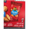 Image 3 : Ritz Bits Mini Cheese Sandwich Crackers 1.42