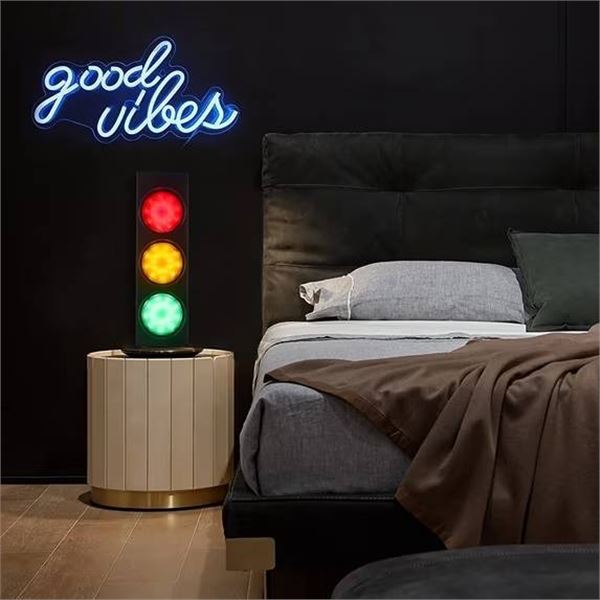 PANLAVIE Traffic Light Wall Lamp, 18.5''