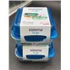 Image 3 : Sistema To Go LunchStack Square Containers, 4