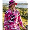Image 1 : Rothco Pink Camo Boonie Hat and Shirt Set