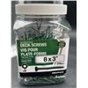 Image 2 : Hillman Deck Screws #2 8x3" 250pcs