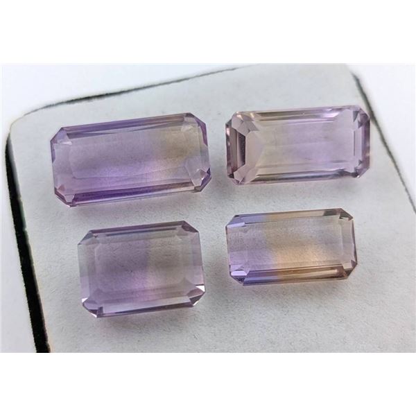 42.59 ct Certified Bi-Colour Ametrine Parcel