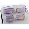 Image 1 : 42.59 ct Certified Bi-Colour Ametrine Parcel