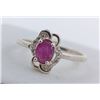 Image 2 : 2.08 ct Silver Ruby Ring with Certificate