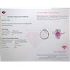 Image 3 : 2.08 ct Silver Ruby Ring with Certificate