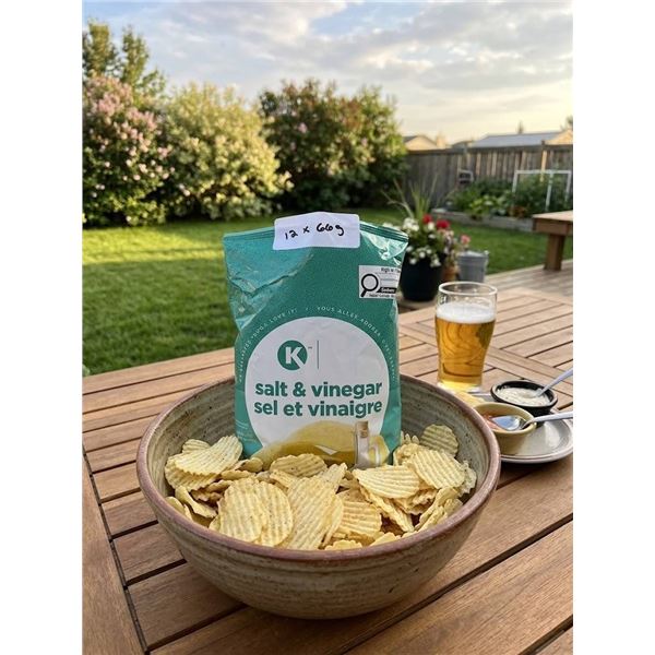 Circle K Salt & Vinegar Potato Chips 12-Pack