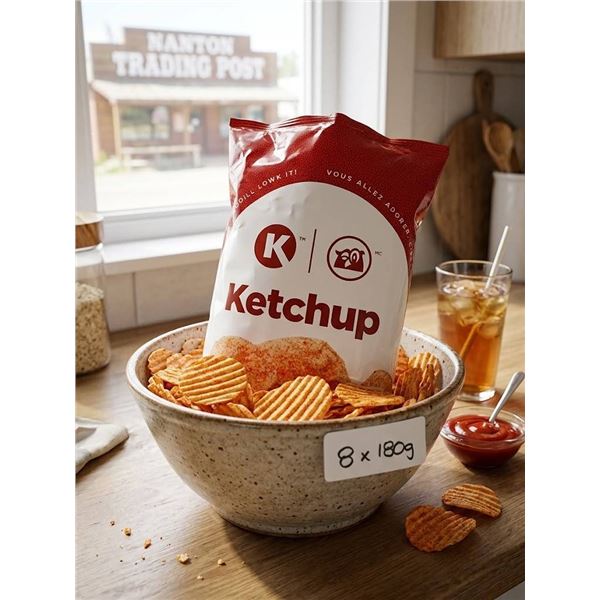 Ketchup Flavored Potato Chips 180g