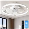 Image 1 : Linboro Ceiling Fans for Bedroom, New