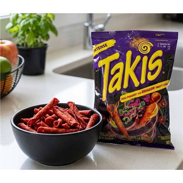 Takis Intense Dragon Sweet Chili Chips 90g