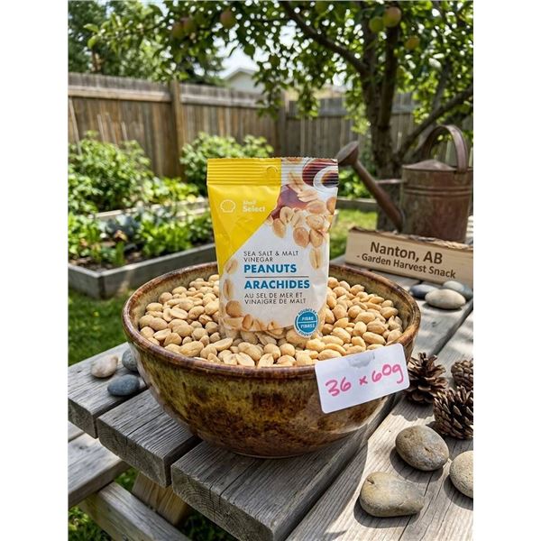 Shell Select Sea Salt & Malt Vinegar Peanuts