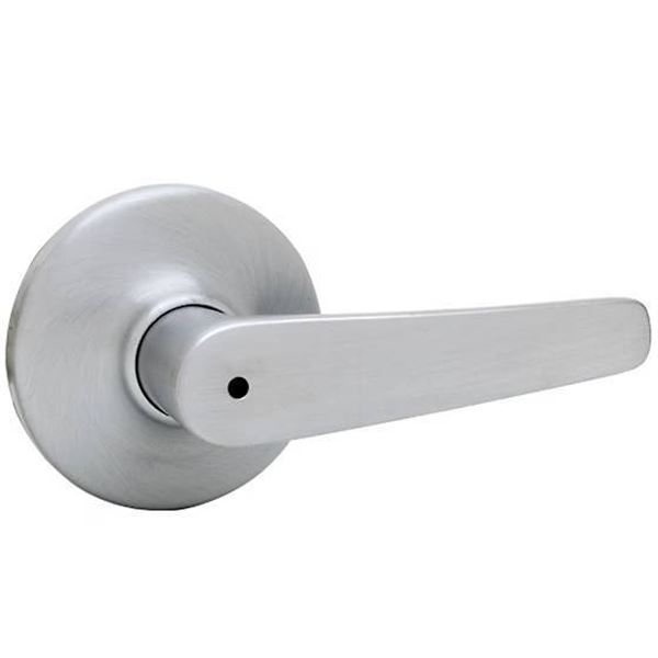 Elements Dummy Satin Chrome Door Levers