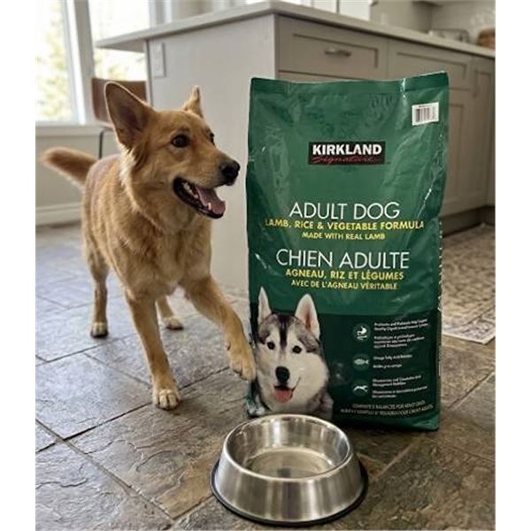 Kirkland Adult Dog Food Lamb Rice 18.1kg
