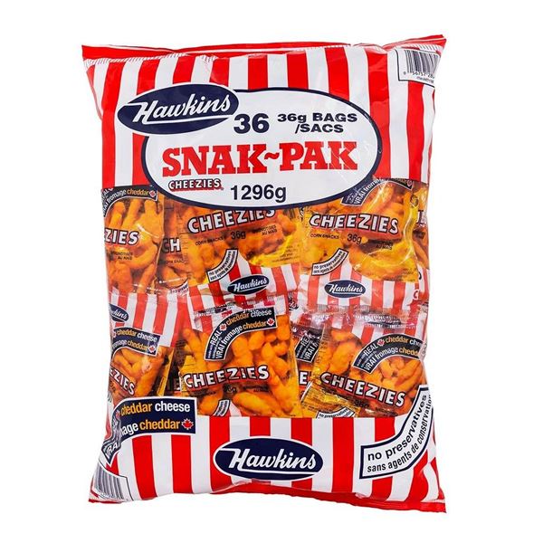 Hawkins Cheezies Snak-Pak 36 Bags