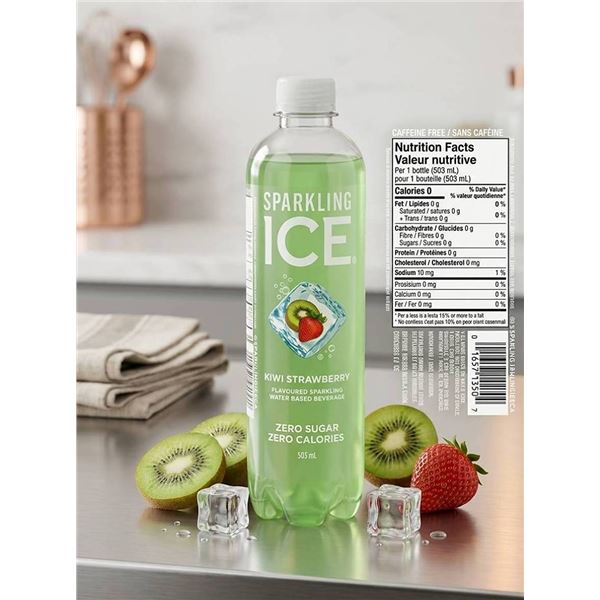 Sparkling Ice Kiwi Strawberry 503ml 12-Pack