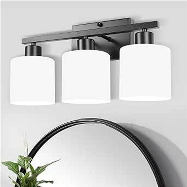 SILAMPDI 3-Light Pendant Light, E26 Base