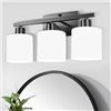 Image 1 : SILAMPDI 3-Light Pendant Light, E26 Base