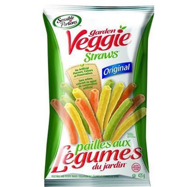 Sensible Portions Garden Veggie Straws 18ct