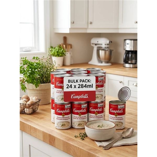 Campbellâ€™s Cream of Mushroom Soup 284ml