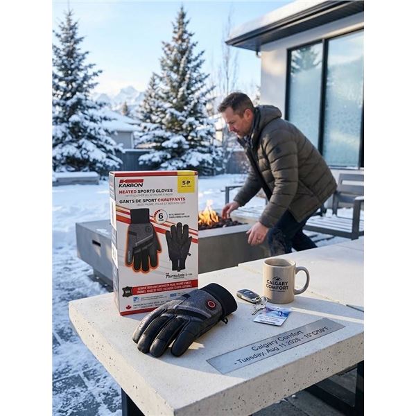 Karbon Heated Sports Gloves S-P