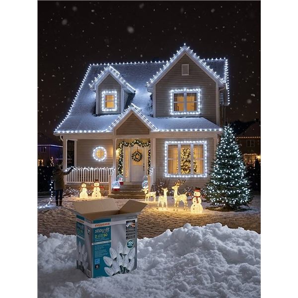 Sylvania Stay-Lit LED C9 Lights (2 Sets)