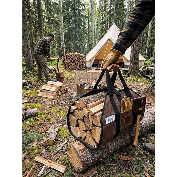 WHITSDUCK Tuff Log Carrier Olive Canvas