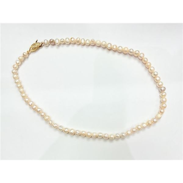Freshwater Pearl Necklace, Retail $400.00.
