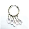 Image 2 : Sterling Silver Natural Rose Quartz Earrings, W/A $850.00.