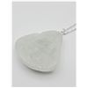 Image 4 : Sterling Silver Natural Jadeite Laughing Buddha Pendant, W/A $650.00.