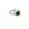 Image 1 : Sterling Silver Natural Malachite Ring, Size 6, Retail $350.00.