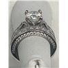 Image 3 : $1,990.00 - 2.00 CT GRA PRINCESS CUT MOISSANITE STONE VVS D COLOR WEDDING RING SET SIZE 6