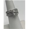 Image 9 : $1,990.00 - 2.00 CT GRA PRINCESS CUT MOISSANITE STONE VVS D COLOR WEDDING RING SET SIZE 6