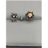 Image 4 : $1,975.00 - 4.00 CT TW GRA CERTIFIED ROUND BRILLIANT CUT MOISSANITE 925 SILVER EARRINGS
