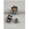 Image 5 : $1,975.00 - 4.00 CT TW GRA CERTIFIED ROUND BRILLIANT CUT MOISSANITE 925 SILVER EARRINGS