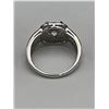 Image 10 : $1,575.00 - 2.00 CT GRA CERTIFIED ROUND BRILLIANT CUT MOISSANITE ROUND HALO IN SHANKS SET IN 925 SIL