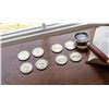 Image 1 : Lot of 4 - 1967 Canada 25 Cent Centennial Silver Coins