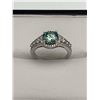 Image 4 : $1,470.00 - 3.00 CT TW GRA CERTIFIED ROUND BRILLIANT CUT MOISSANITE 925 SILVER RING SIZE 7.25