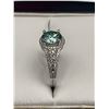 Image 5 : $1,470.00 - 3.00 CT TW GRA CERTIFIED ROUND BRILLIANT CUT MOISSANITE 925 SILVER RING SIZE 7.25