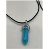 Image 3 : Two Crystal Point Pendant Necklaces