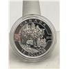 Image 1 : 2013 Royal Canadian Mint $10 Wolf .999 Fine Silver Coin 1/2 Oz